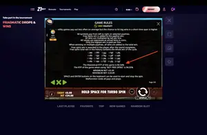 The Dog House Dog or Alive RTP 94.54% at 21bit24 — game rules screen