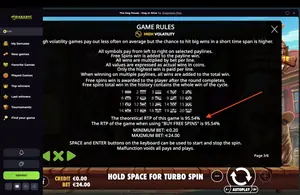The Dog House Dog or Alive RTP 95.54% at Drakaris — game rules screen