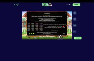 The Dog House Multihold RTP 94.10% at SpinPanda — game rules screen